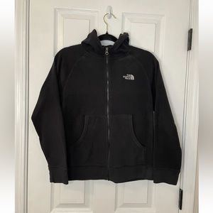 The North Face womens fleece full zip hoodie size - Large